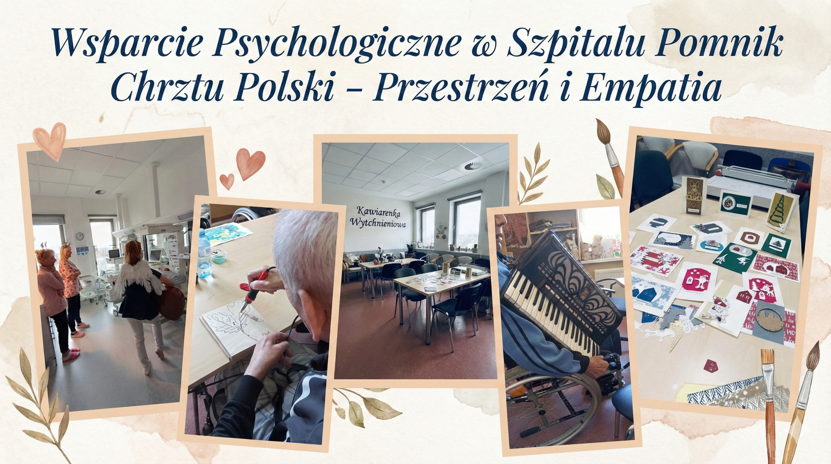 Wsparcie psychologiczne w Szpitalu Pomnik Chrztu Polski