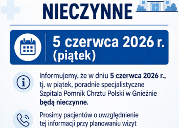 Komunikat dot. funkcjonowania poradni w dniu 5 czerwca br.