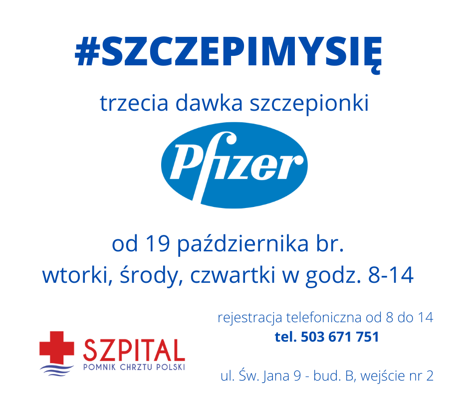 Rejestracja na szczepienie trzecią dawką - Covid-19