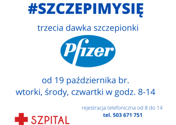 Rejestracja na szczepienie trzecią dawką - Covid-19