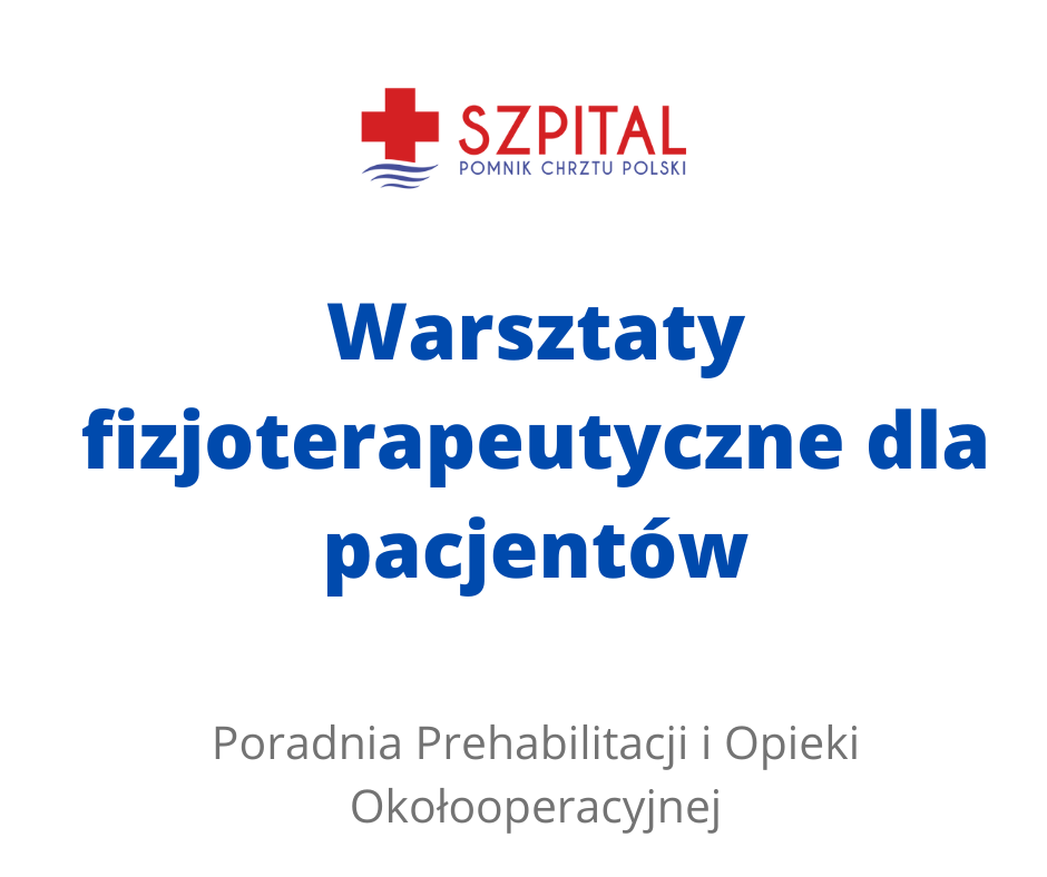 Warsztaty fizjoterapeutyczne dla pacjentów