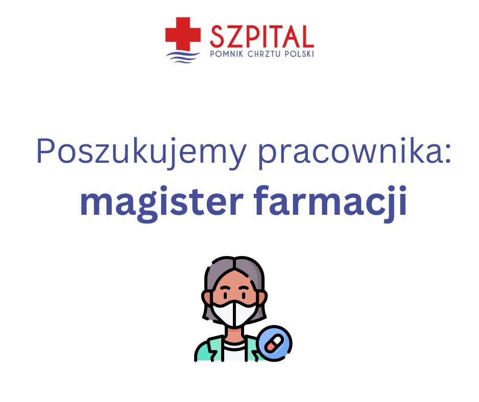 Ogłoszenie o zatrudnieniu - magister farmacji