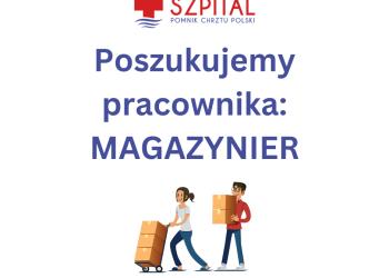 Ogłoszenie o zatrudnieniu – magazynier