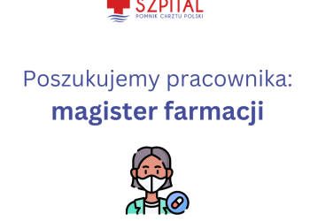 Ogłoszenie o zatrudnieniu - magister farmacji