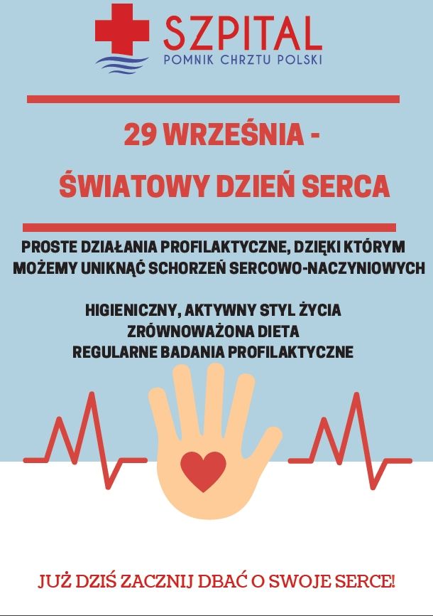 29 września Światowym Dniem Serca